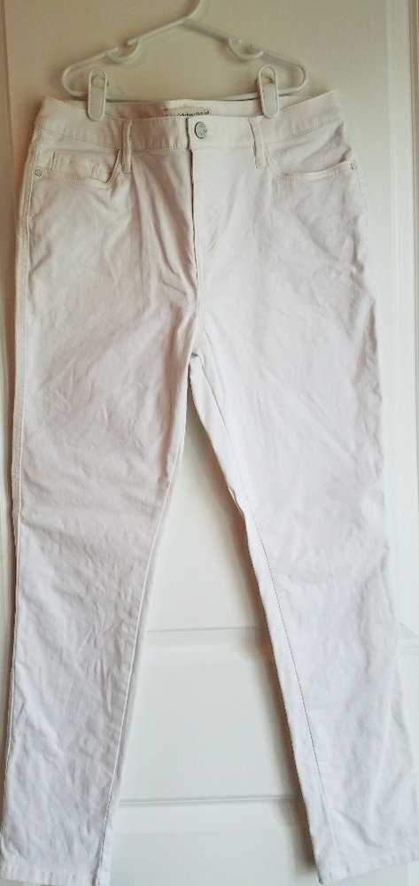 F&F off white jeans